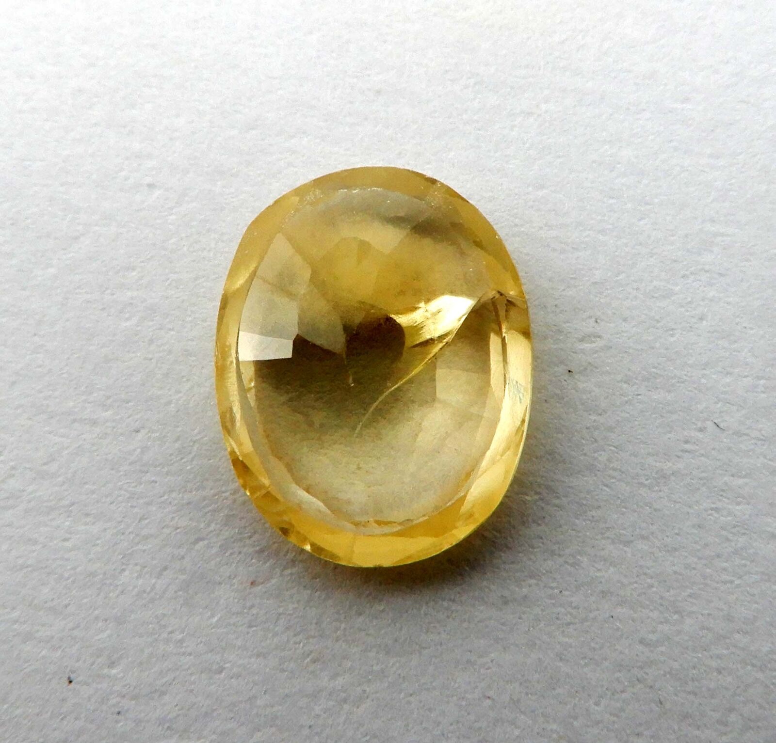 7,50ct Naturlig Gul Safir - VVS2